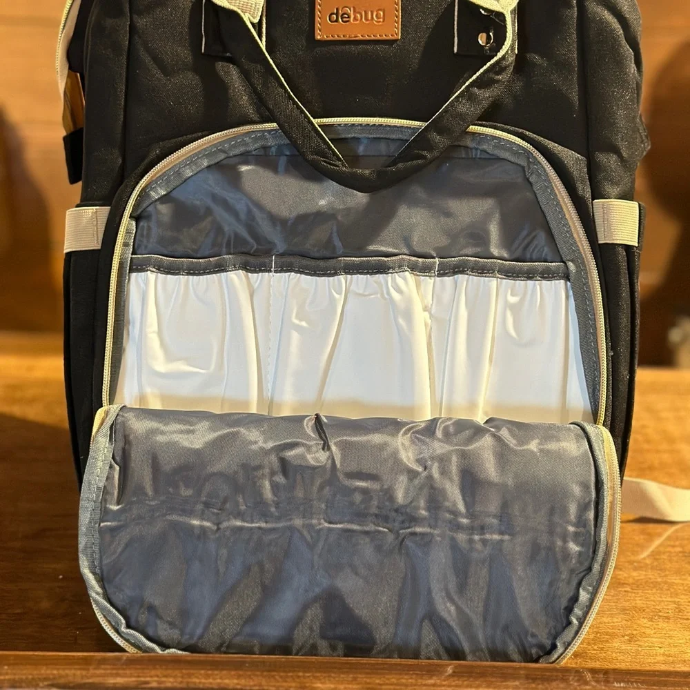 Debug Diaper Bag Backpack with Multi Functions - Picture 7 of 9